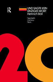 Und Sagte Kein Einziges Wort book cover