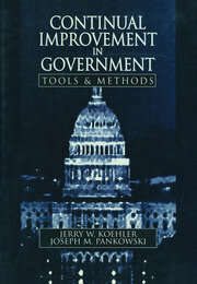 Continual Improvement in Government Tools and Methods book cover