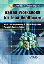 Kaizen Workshops for Lean Healthcare book cover