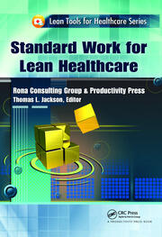Standard Work for Lean Healthcare book cover