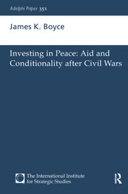Investing in Peace: Aid and Conditionality after Civil Wars book cover