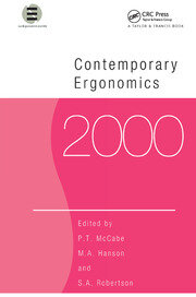 Contemporary Ergonomics 2000 book cover