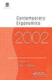 Contemporary Ergonomics 2002 book cover