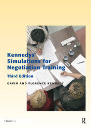 Kennedys' Simulations for Negotiation Training book cover