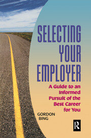 Selecting Your Employer book cover