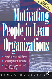 Motivating People in Lean Organizations book cover