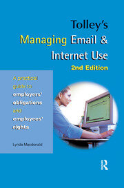 Tolley's Managing Email & Internet Use book cover