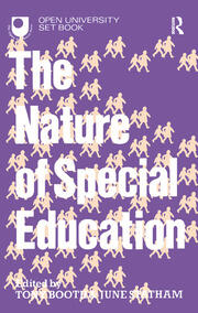 The Nature of Special Education book cover