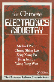 The Chinese Electronics Industry book cover