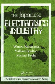 The Japanese Electronics Industry book cover