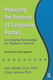Realizing the Promise of Corporate Portals book cover