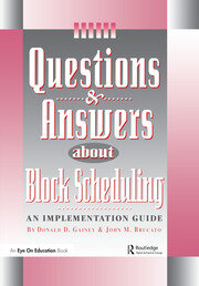 Questions & Answers About Block Scheduling book cover