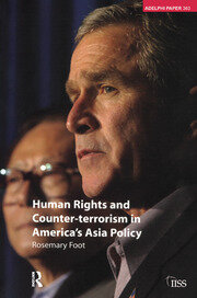 Human Rights and Counter-terrorism in America's Asia Policy book cover