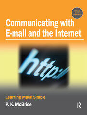 Communicating with Email and the Internet book cover