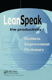 LeanSpeak: The Productivity Business Improvement Dictionary book cover