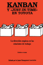 Kanban: Y JUST-IN-TIME EN TOYOTA book cover