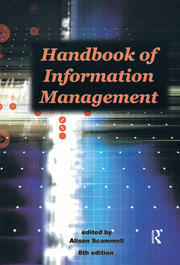 Handbook of Information Management book cover