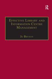 Effective Library and Information Centre Management book cover