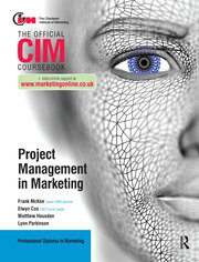 CIM Coursebook: Project Management in Marketing book cover