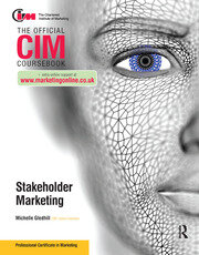 CIM Coursebook Stakeholder Marketing book cover