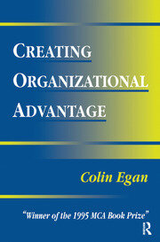Creating Organizational Advantage book cover