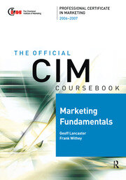 CIM Coursebook 06/07 Marketing Fundamentals book cover
