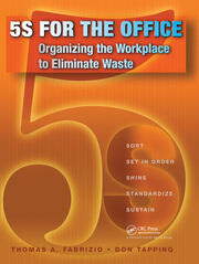 5S for the Office: Organizing the Workplace to Eliminate Waste book cover