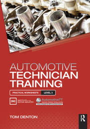 Automotive Technician Training: Practical Worksheets Level 3 book cover
