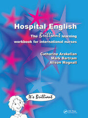Hospital English: The Brilliant Learning Workbook for International Nurses book cover