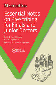 Essential Notes on Prescribing for Finals and Junior Doctors book cover