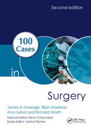 100 Cases in Surgery book cover