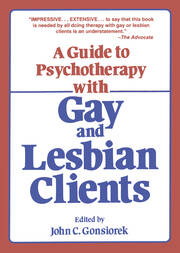 Guide To Psychotherapy With Gay & Lesbian Clients,A book cover