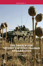 The Search for Security in Post-Taliban Afghanistan book cover