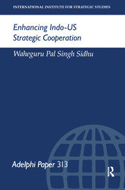 Enhancing Indo-US Strategic Cooperation book cover