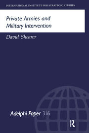 Private Armies and Military Intervention book cover
