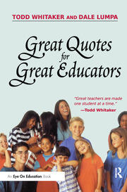Great Quotes for Great Educators book cover