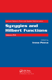 Syzygies and Hilbert Functions book cover