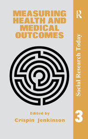 Measuring Health And Medical Outcomes book cover