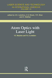 Atom Optics with Laser Light book cover