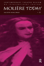 Moliere Today 2 book cover