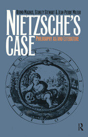 Nietzsche's Case: Philosophy as/and Literature book cover