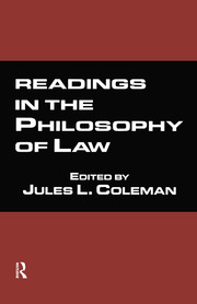 Readings in the Philosophy of Law book cover