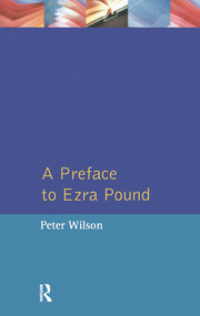 A Preface to Ezra Pound book cover