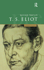 A Preface to T S Eliot book cover