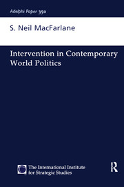 Intervention in Contemporary World Politics book cover