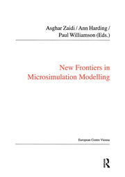 New Frontiers in Microsimulation Modelling book cover