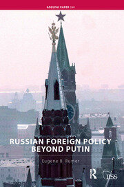 Russian Foreign Policy Beyond Putin book cover