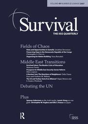 Survival 49.2: Survival 49.2 Summer 2007 book cover
