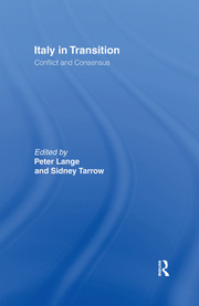 Italy in Transition: Conflict and Consensus book cover
