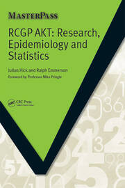 RCGP AKT: Research, Epidemiology and Statistics book cover